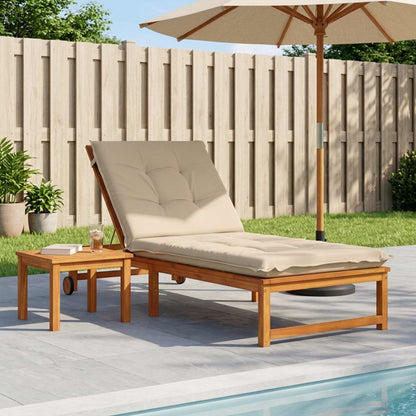 Cuscino per Lettino GEMERT 100% Poliestere Crema