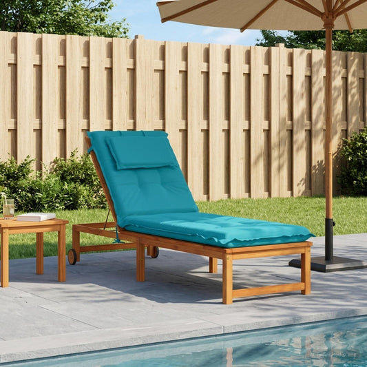 Cuscino per Lettino GEMERT 100% Poliestere Turchese | homemem39
