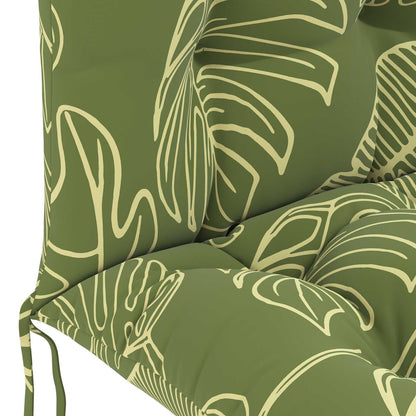 Cuscino per Lounger Sole PUTTEN 100% Poliestere Design a foglia