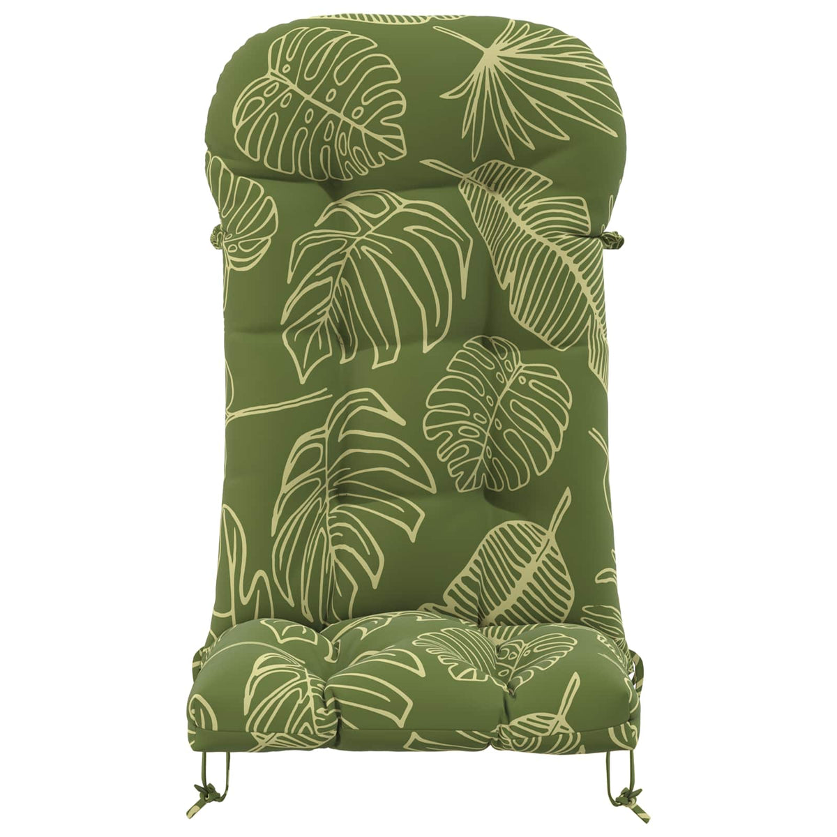 Cuscino per Lounger Sole PUTTEN 100% Poliestere Design a foglia