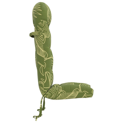 Cuscino per Lounger Sole PUTTEN 100% Poliestere Design a foglia