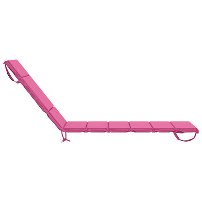 Cuscino per Lettino GEMERT 100% Poliestere Rosa 200 x 50 x 3 cm