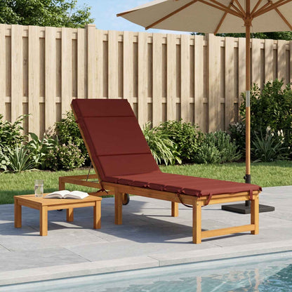 Cuscino per Lettino GEMERT 100% Poliestere Rosso | homemem39