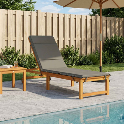 Cuscino per Lettino GEMERT 100% Poliestere Grigio