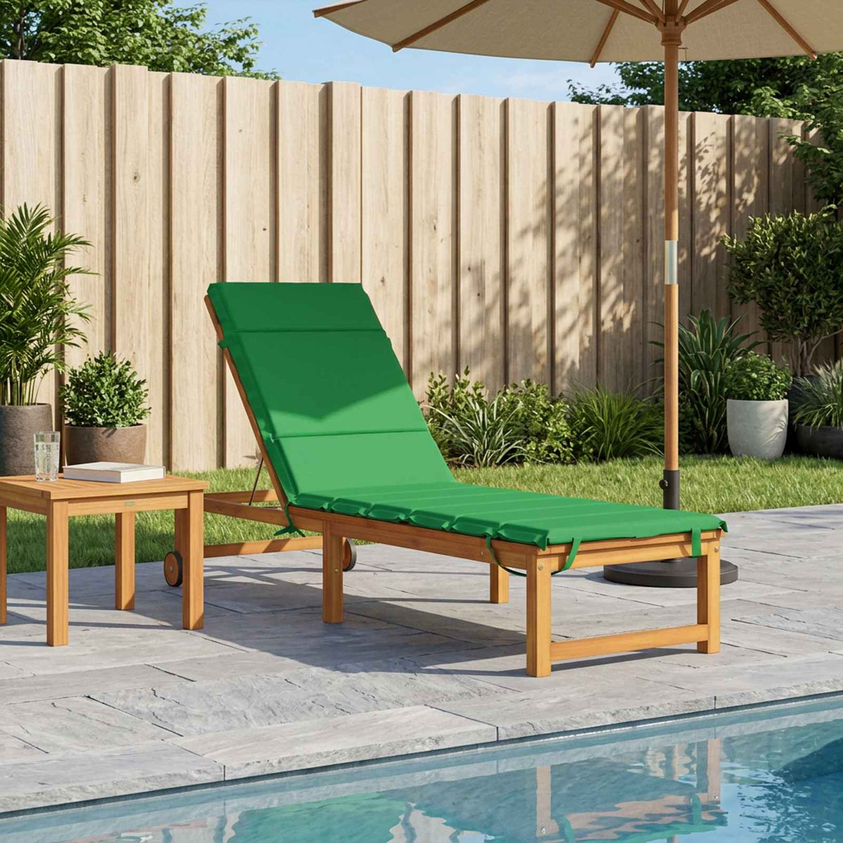 Cuscino per Lettino GEMERT 100% Poliestere Verde