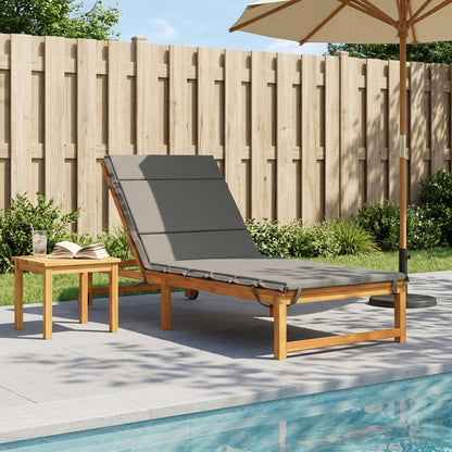 Cuscino per Lettino GEMERT 100% Poliestere Grigio