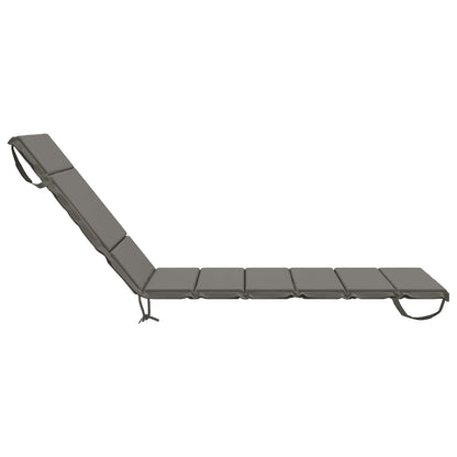 Cuscino per Lettino GEMERT 100% Poliestere Grigio