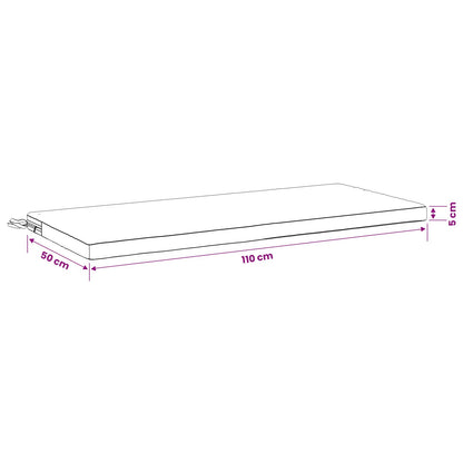 Cuscino per panchina SOEST 100% Poliestere Tortora | homemem39