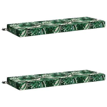 Cuscini per Panchina a 2 Pezzi SOEST 2 pz 100% Poliestere