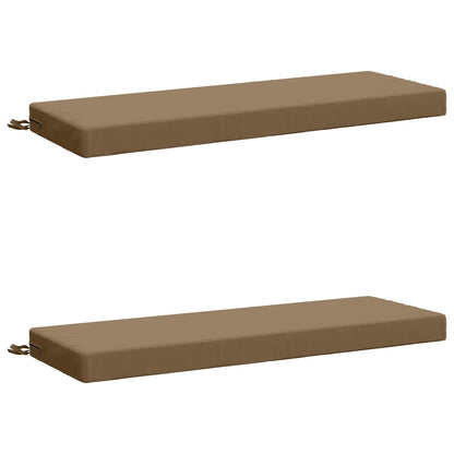 Cuscini per Panchina a 2 Pezzi SOEST 2 pz 100% Poliestere