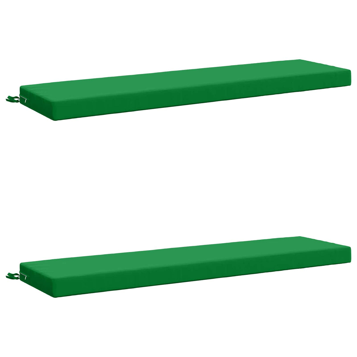 Cuscini per Panchina a 2 Pezzi SOEST 2 pz 100% Poliestere Verde