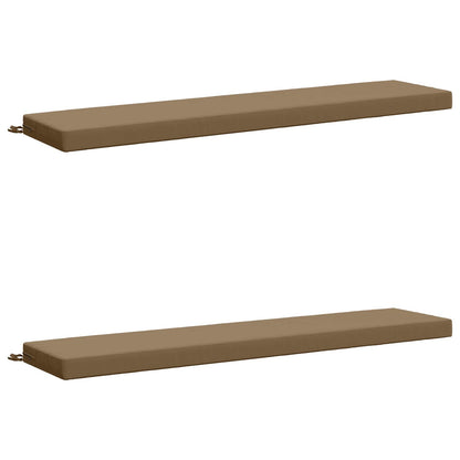 Cuscini per Panchina a 2 Pezzi SOEST 2 pz 100% Poliestere
