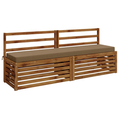 Cuscini per Panchina a 2 Pezzi SOEST 2 pz 100% Poliestere