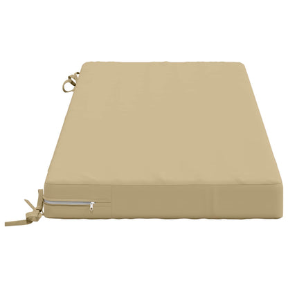 Cuscini per Panchina a 2 Pezzi SOEST 2 pz 100% Poliestere Beige