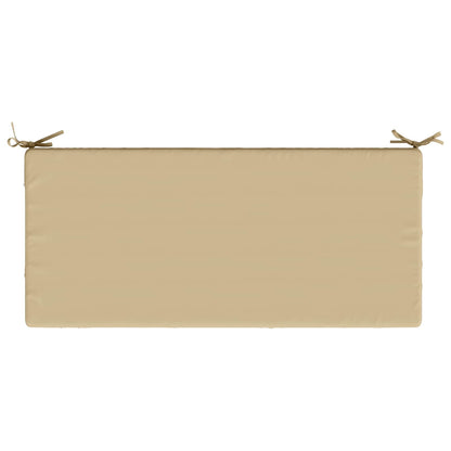 Cuscini per Panchina a 2 Pezzi SOEST 2 pz 100% Poliestere Beige