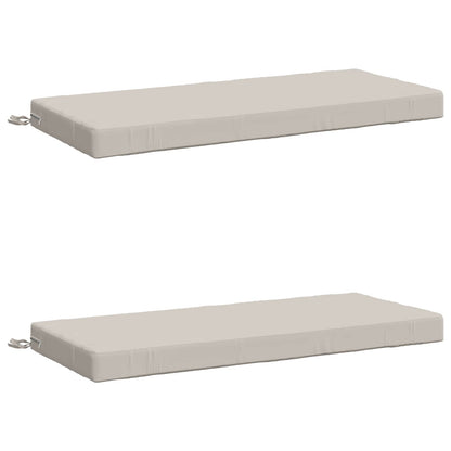 Cuscini per Panchina a 2 Pezzi SOEST 2 pz 100% Poliestere