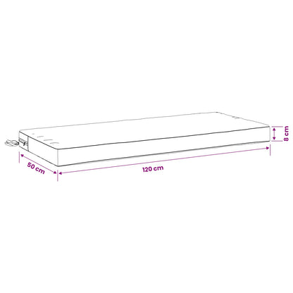 Cuscini per Panchina a 2 Pezzi SOEST 2 pz 100% Poliestere