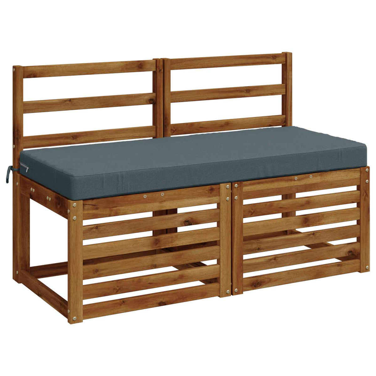 Cuscino per panchina SOEST 100% Poliestere Blu 120 x 50 x 8 cm