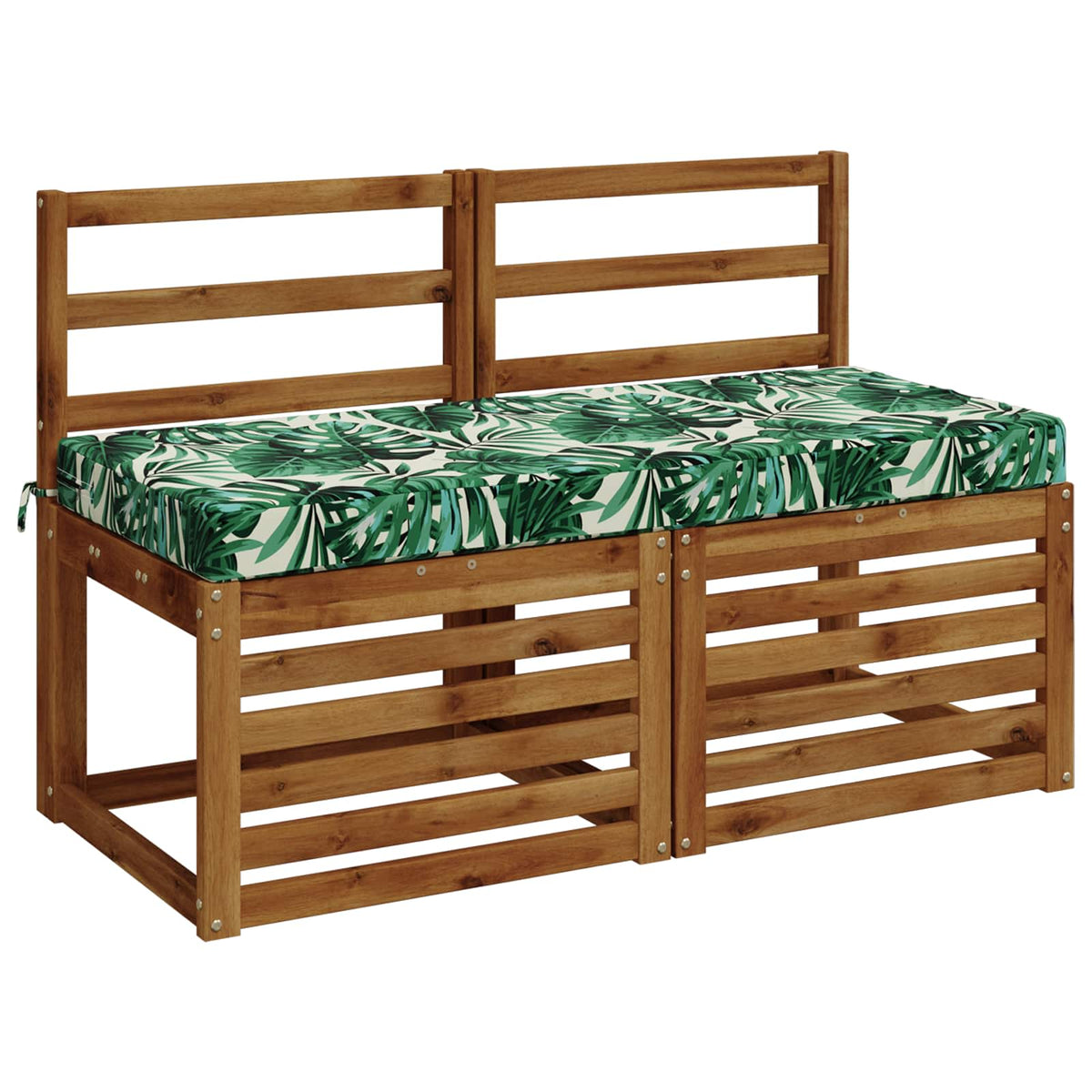 Cuscino per panchina SOEST 100% Poliestere Motivo a Foglie