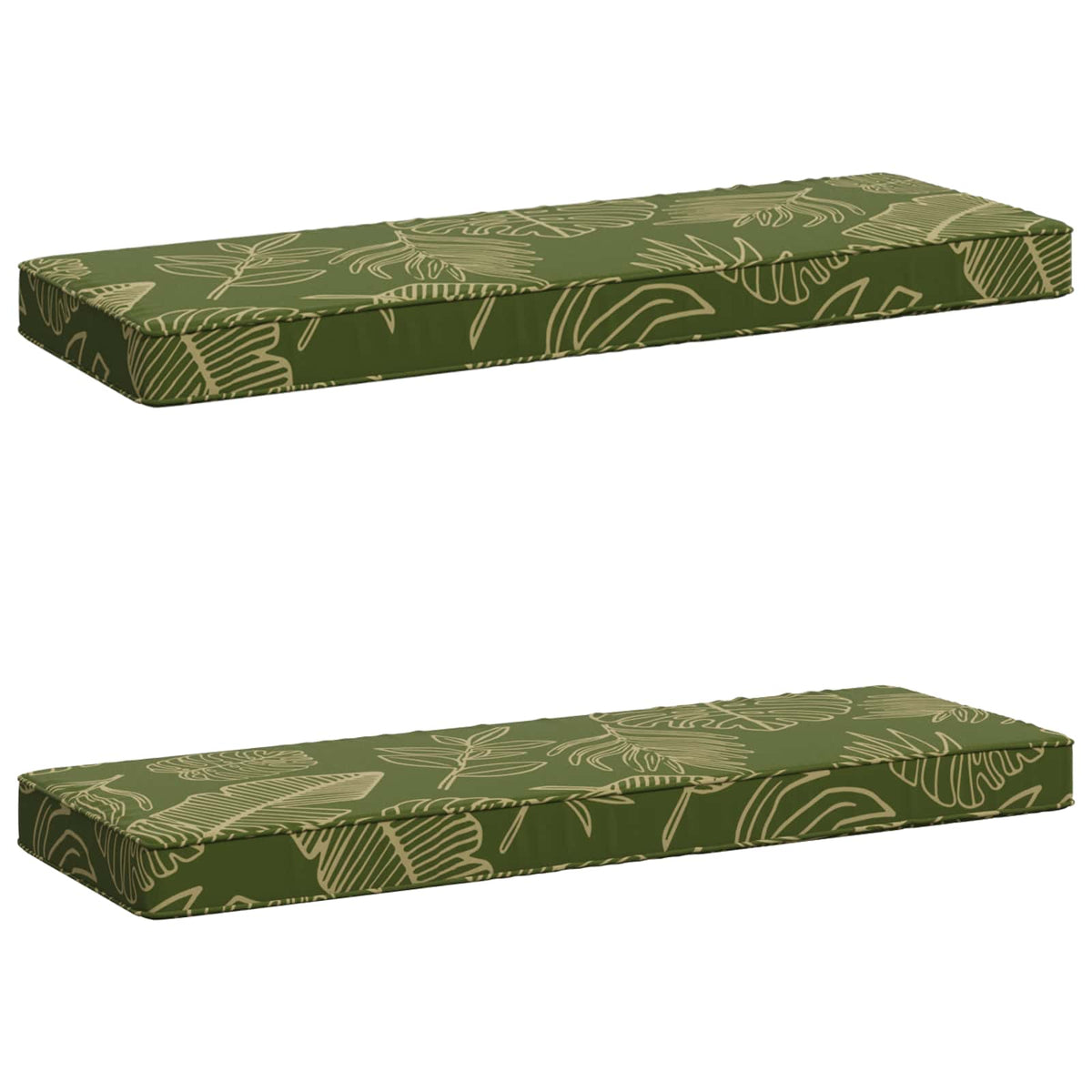 Cuscini per Panchina a 2 Pezzi VUGHT 2 pcs 100% Poliestere