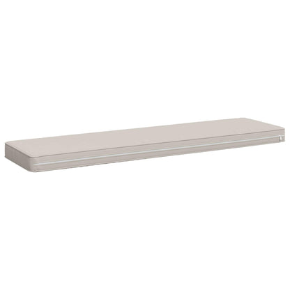 Cuscino per Panchina a 1 Pezzo VUGHT 100% Poliestere Bianco