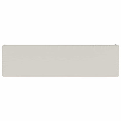 Cuscino per Panchina a 1 Pezzo VUGHT 100% Poliestere Bianco