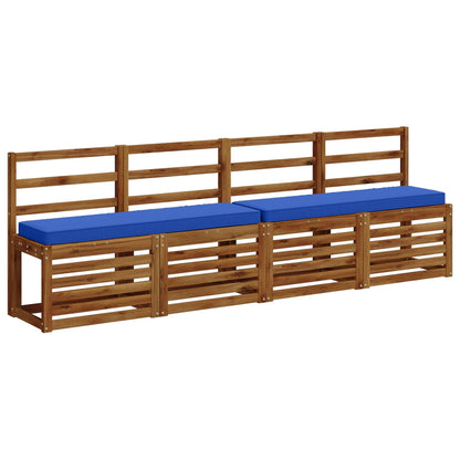 Cuscini per Panchina a 2 Pezzi VUGHT 2 pcs 100% Poliestere