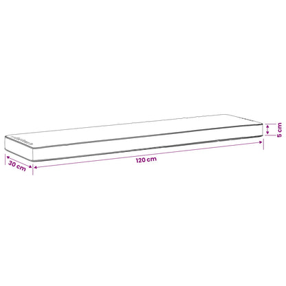 Cuscini per Panchina a 2 Pezzi VUGHT 2 pcs 100% Poliestere