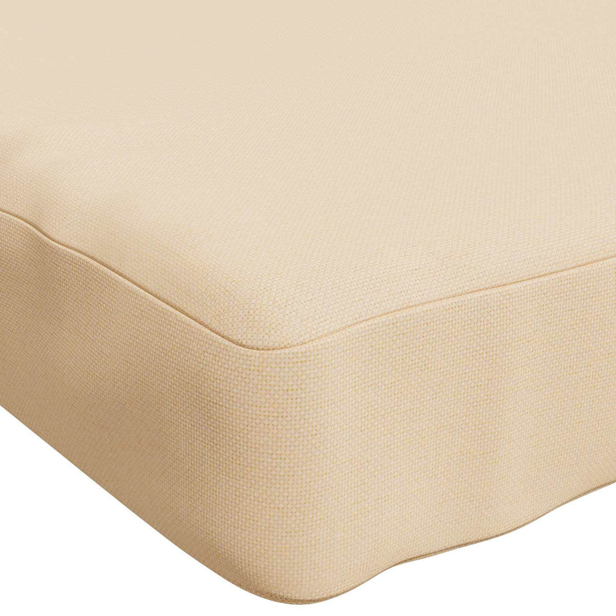 Cuscini per Panchina a 2 Pezzi VUGHT 2 pz 100% Poliestere Crema