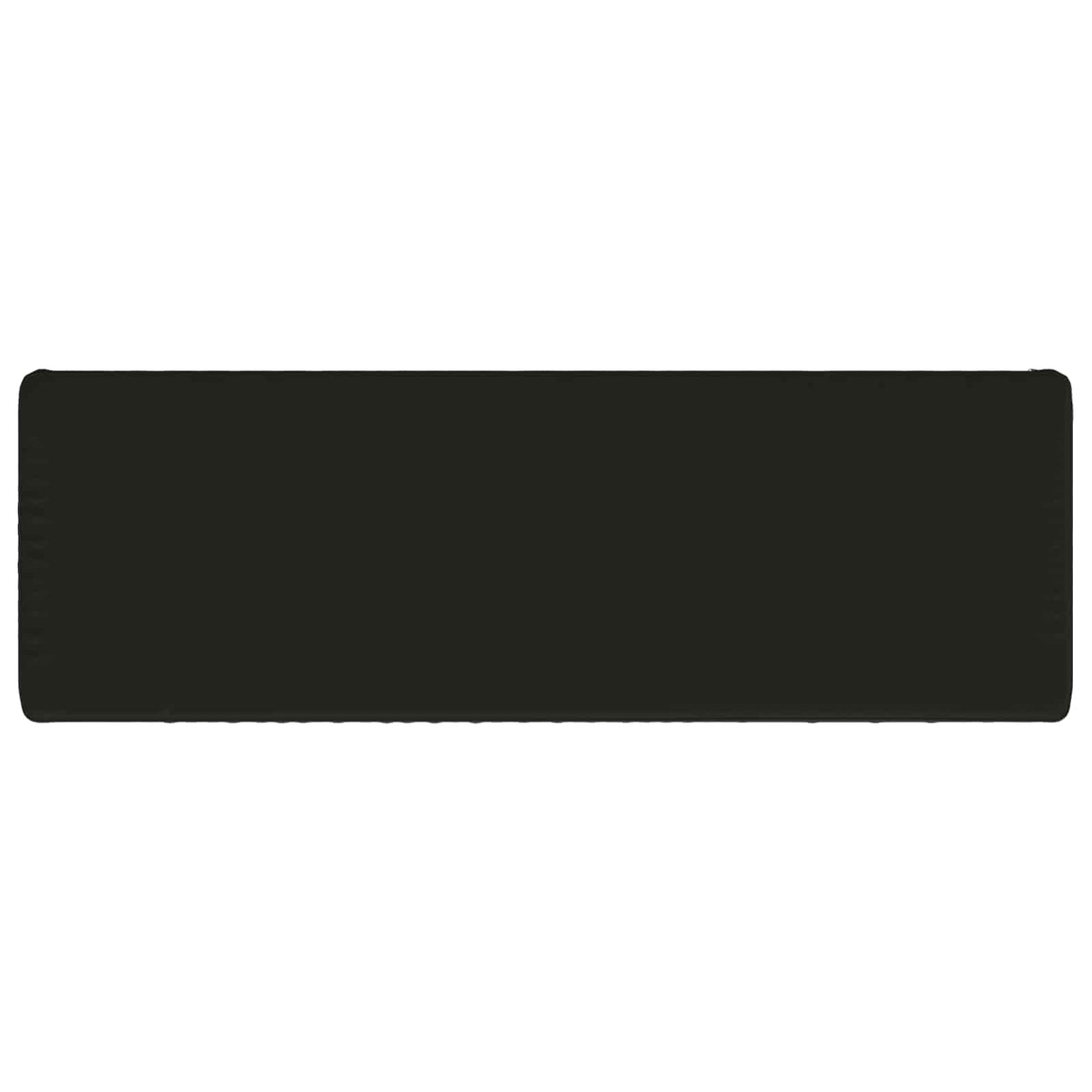 Cuscino per Panchina a 1 Pezzo VUGHT 100% Poliestere Nero