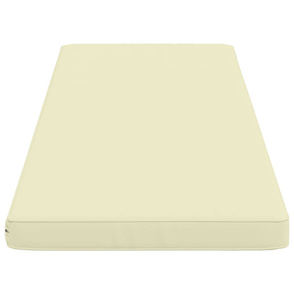 Cuscino per Panchina a 1 Pezzo VUGHT 100% Poliestere Crema