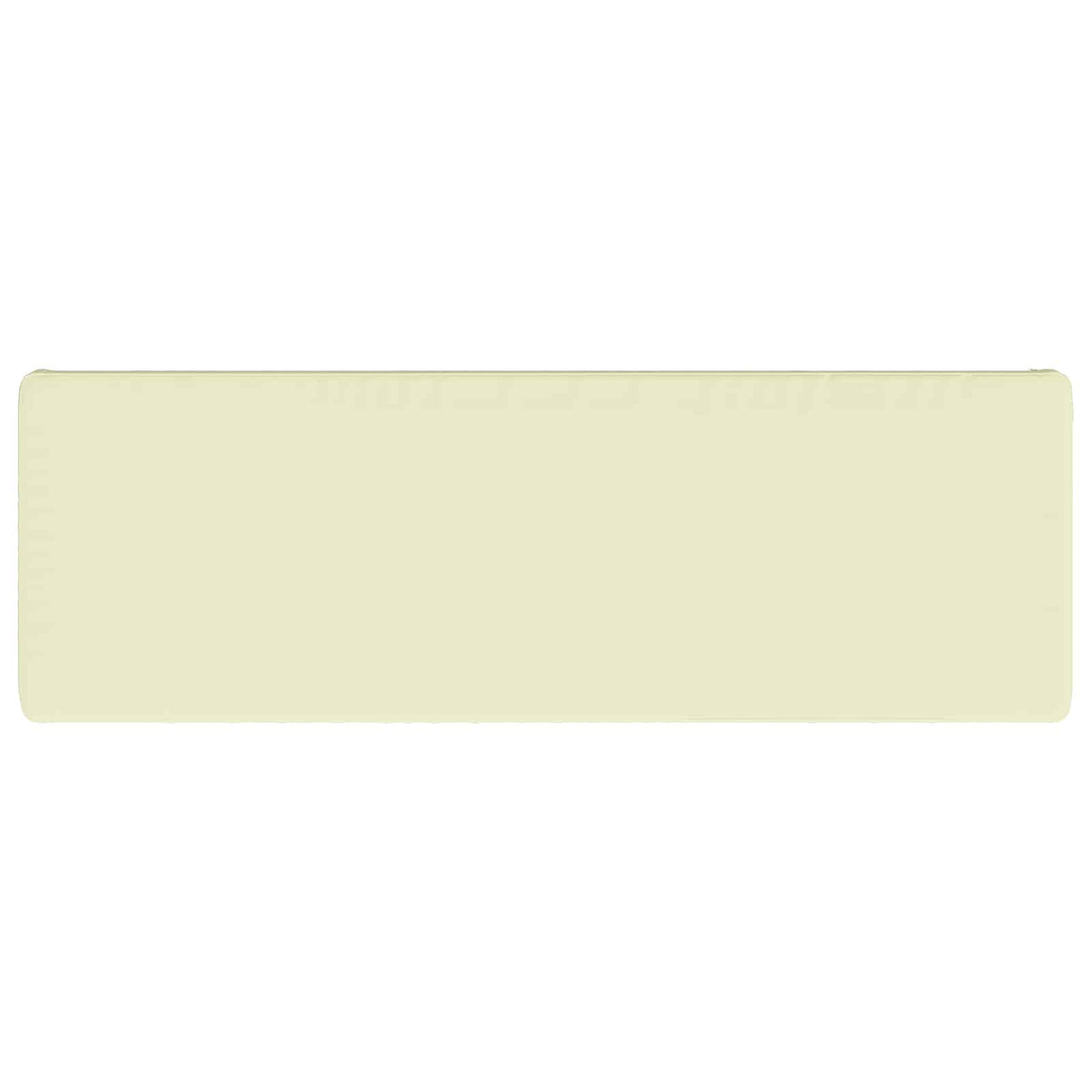 Cuscino per Panchina a 1 Pezzo VUGHT 100% Poliestere Crema