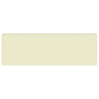 Cuscino per Panchina a 1 Pezzo VUGHT 100% Poliestere Crema