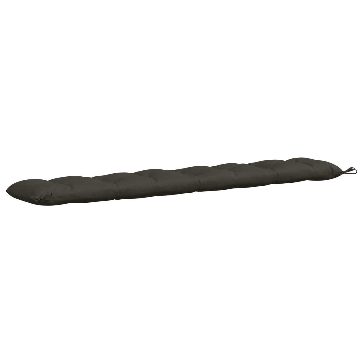 Cuscini per Panchina VIANEN 2 pz 100% Poliestere Antracite