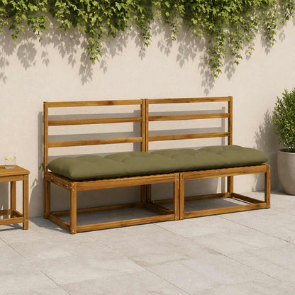 Cuscino per panchina VIANEN 100% Poliestere Verde Oliva