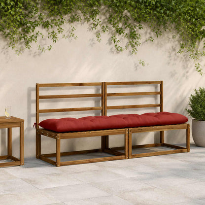 Cuscino per panchina VIANEN 100% Poliestere Rosso