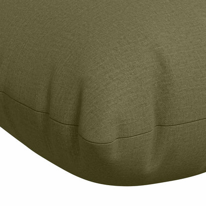 Cuscini per Panchina VIANEN 2 pz 100% Poliestere Verde Oliva