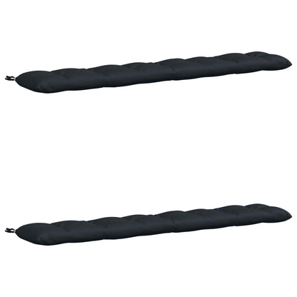 Cuscini per Panchina VIANEN 2 pz 100% Poliestere Blu Scuro