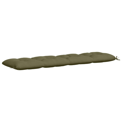 Cuscino per panchina VIANEN 100% Poliestere Verde Oliva