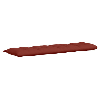 Cuscino per panchina VIANEN 100% Poliestere Rosso