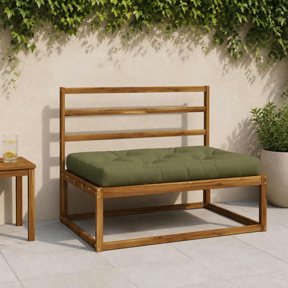 Cuscino per Pallet VIANEN 100% Poliestere Verde Oliva