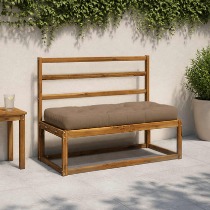 Cuscino per Pallet VIANEN 100% Poliestere Tortora