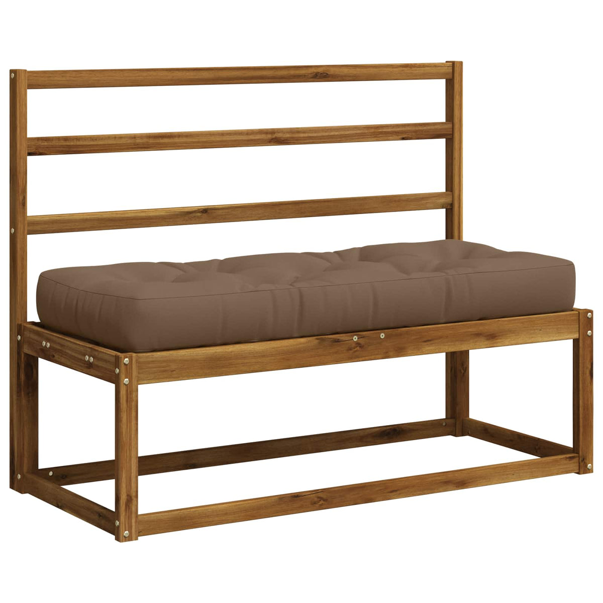 Cuscino per Pallet VIANEN 100% Poliestere Tortora