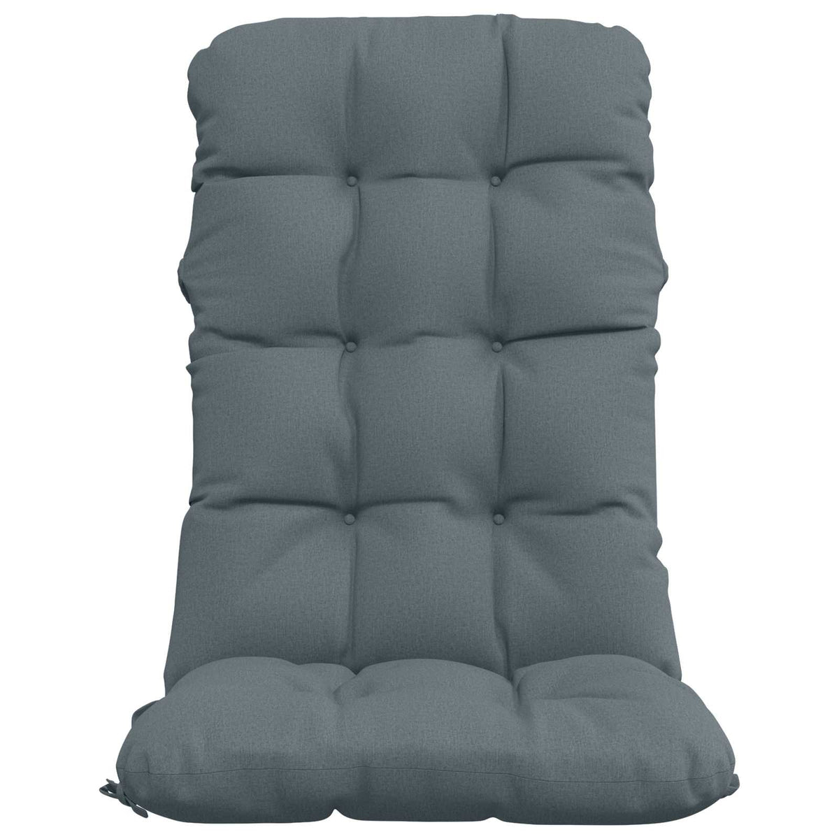 Cuscini per Sedia Alta in 2 Pezzi VIANEN 100% Poliestere Blu