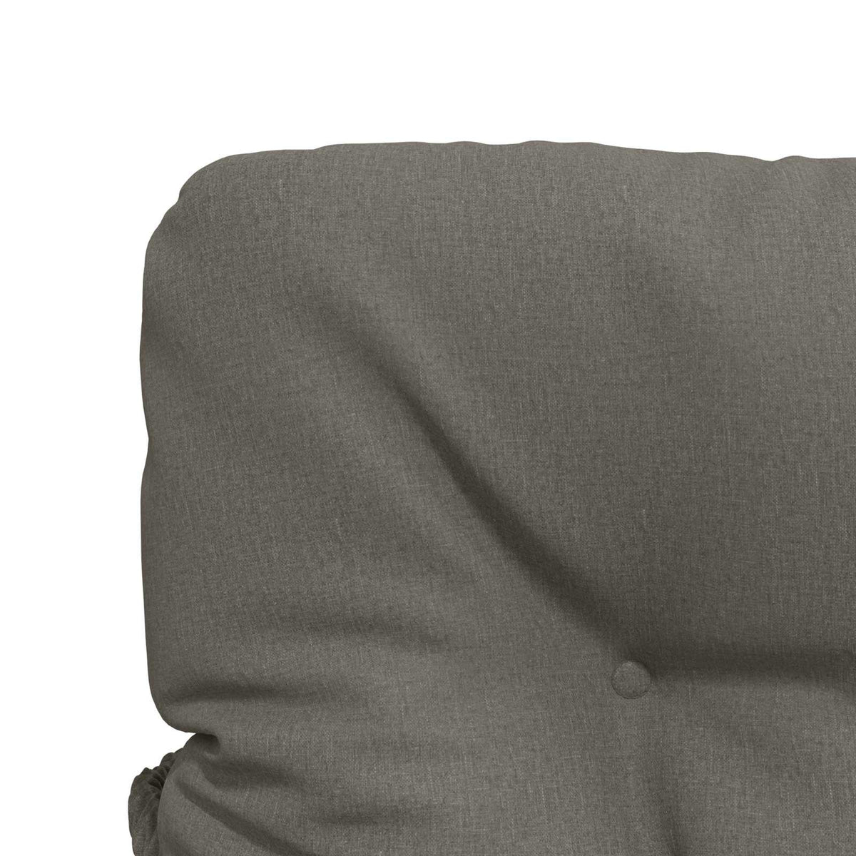 Cuscini per Sedia Alta in 6 Pezzi VIANEN 100% Poliestere Grigio