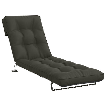 Cuscino per Lettino VIANEN 100% Poliestere Antracite