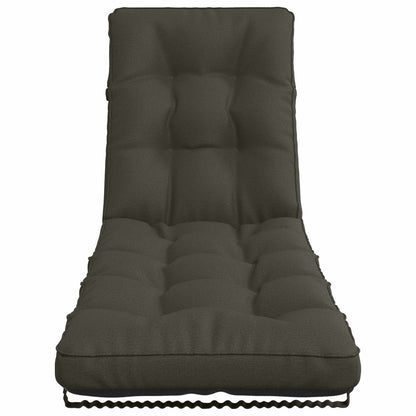 Cuscino per Lettino VIANEN 100% Poliestere Antracite