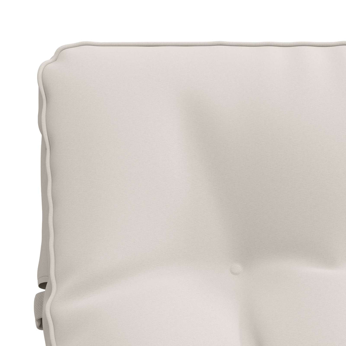Cuscino per Lettino VIANEN 100% Poliestere Bianco