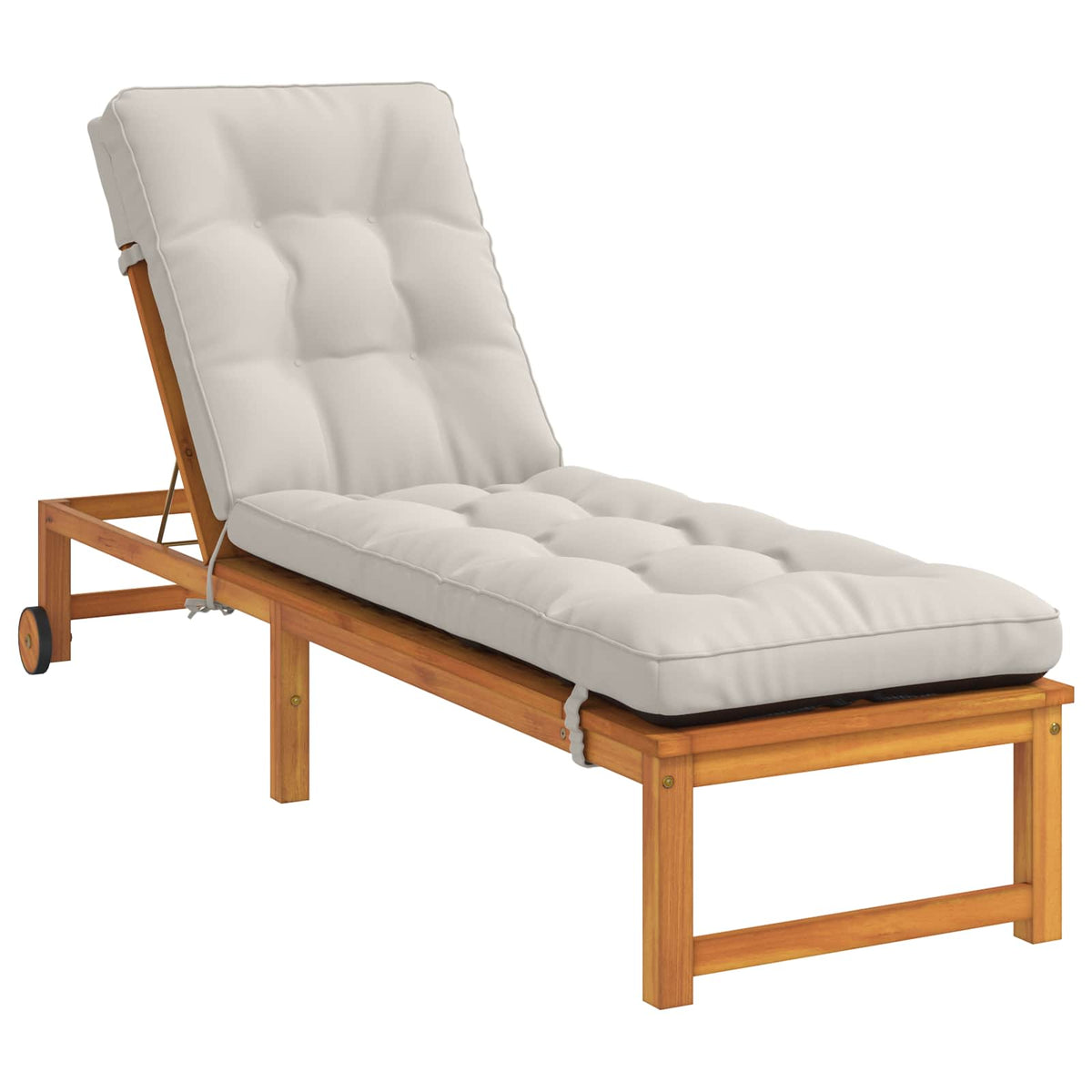 Cuscino per Lettino VIANEN 100% Poliestere Bianco