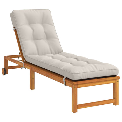 Cuscino per Lettino VIANEN 100% Poliestere Bianco